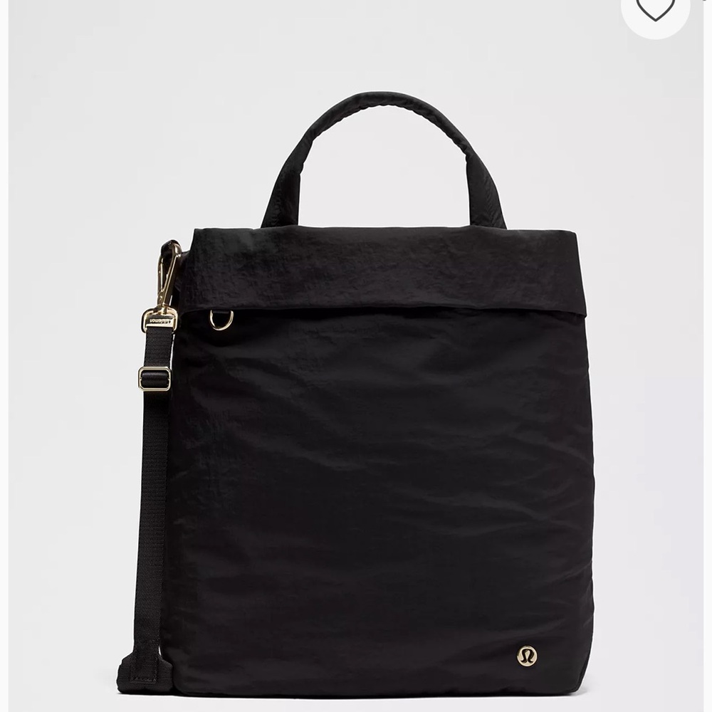 Lululemon Black Tote Bag